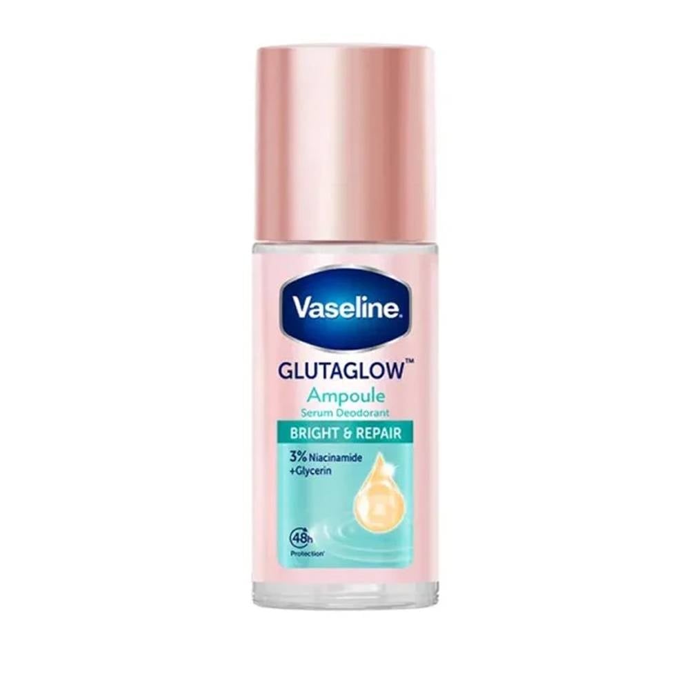 Vaseline GlutaGlow Ampoule Serum Deodorant Bright & Repair – 3% Niacinamide + Glycerin - Image 1