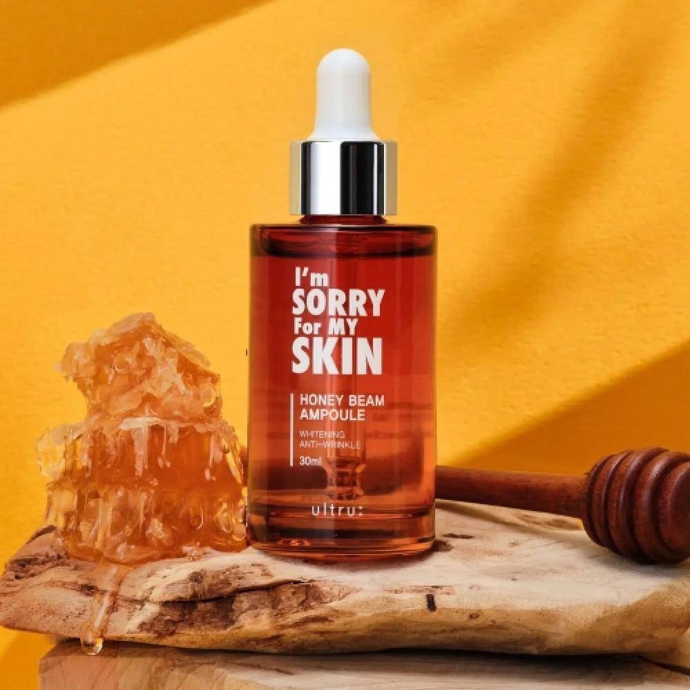 I'm Sorry For My Skin Honey Beam Ampoule 30ml – Brightening & Anti-Wrinkle Honey Ampoule 30ml - Image 2