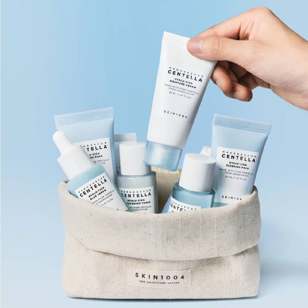 SKIN1004 Madagascar Centella Hyalu-Cica Travel Kit – Complete Hydration Travel Skincare Set 100ml - Image 3