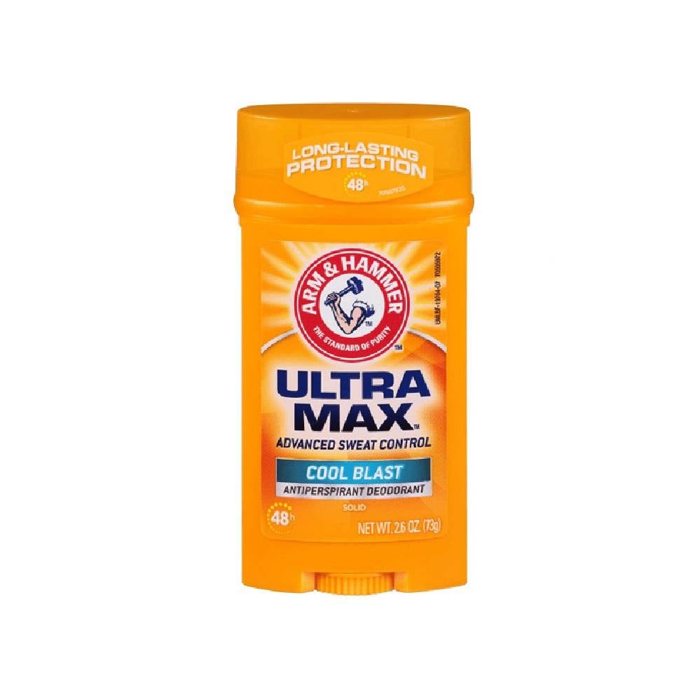 Arm & Hammer Ultra Max Cool Blast Antiperspirant Deodorant – 48-Hour Fresh Protection 73g - Image 1