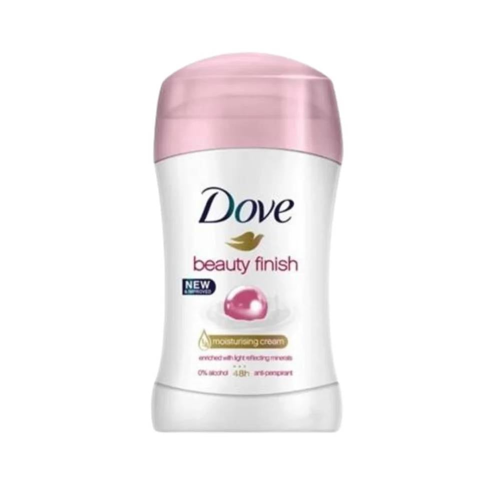 Dove Beauty Finish Antiperspirant Stick – 48-Hour Protection & Superior Moisturizing Care 40g - Image 1