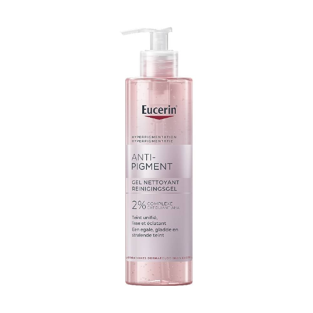 Eucerin Anti-Pigment Cleansing Gel with 2% AHA Exfoliating Complex – 400ml - Image 1