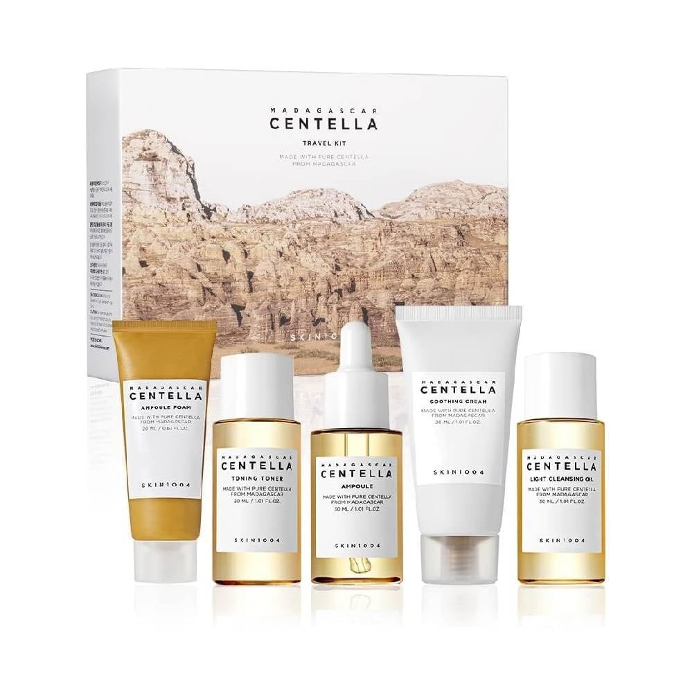 SKIN1004 Madagascar Centella Travel Kit – Complete Travel Skincare Set 120ml - Image 1