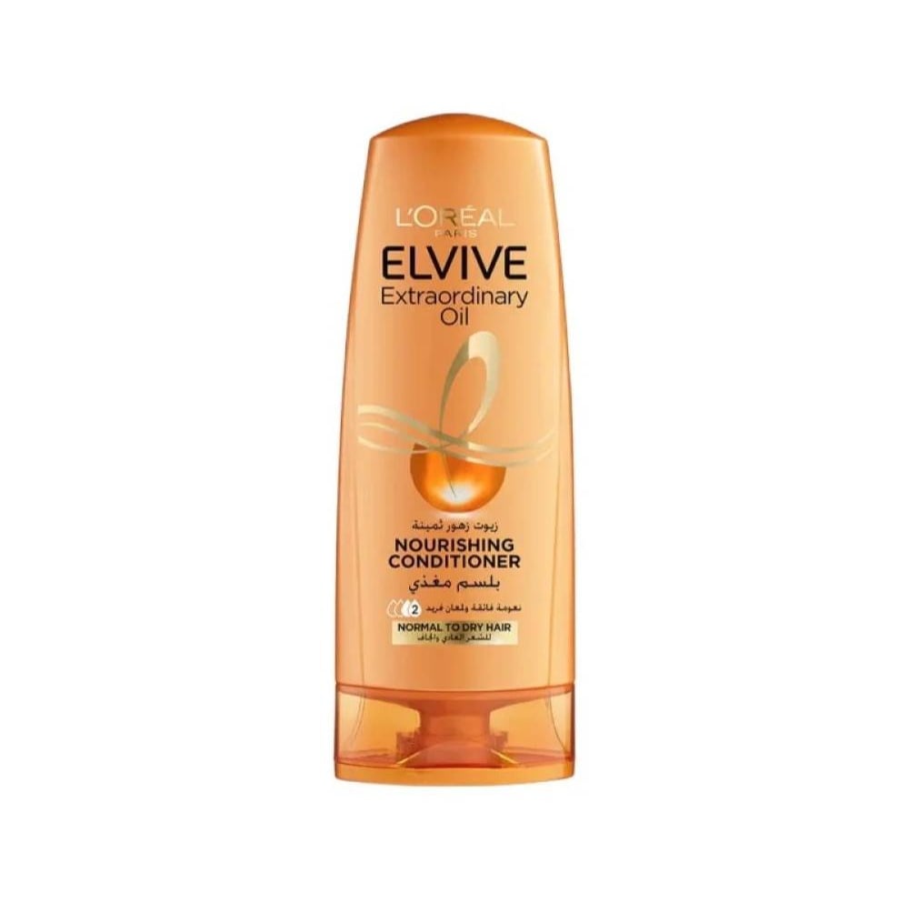 L'Oréal Paris Elvive Extraordinary Oil Nourishing Conditioner for Normal to Dry Hair 360ML - Image 1