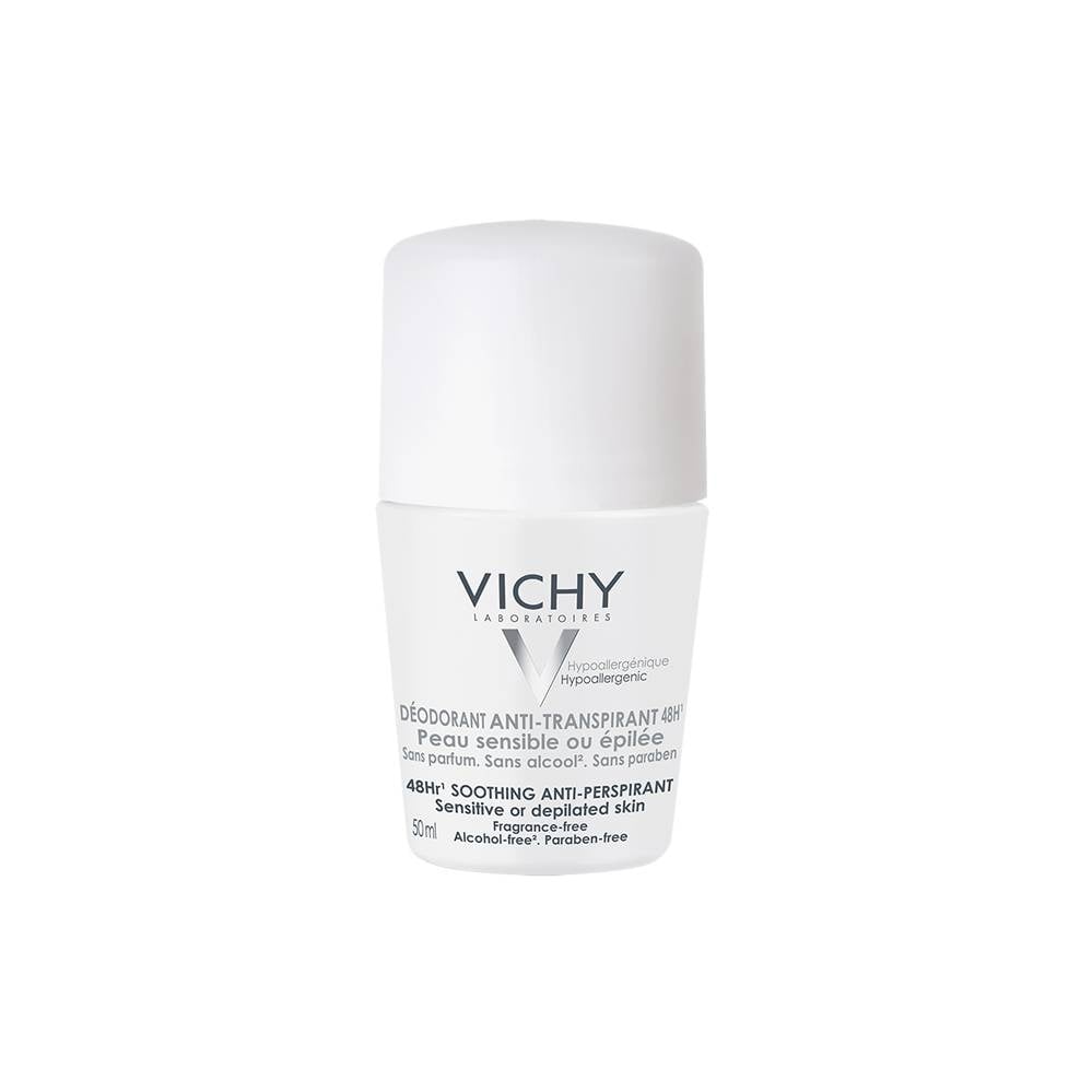 Vichy Soothing Anti-Perspirant 48H for Sensitive & Depilated Skin 50ml - Image 1