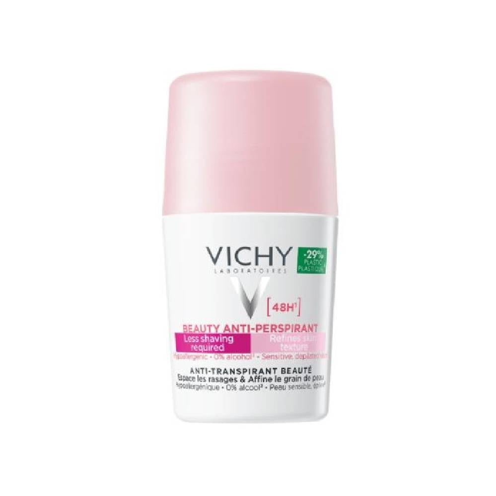 Vichy Beauty Anti-Perspirant 48H Roll-On for Sensitive Skin 50ML - Image 1