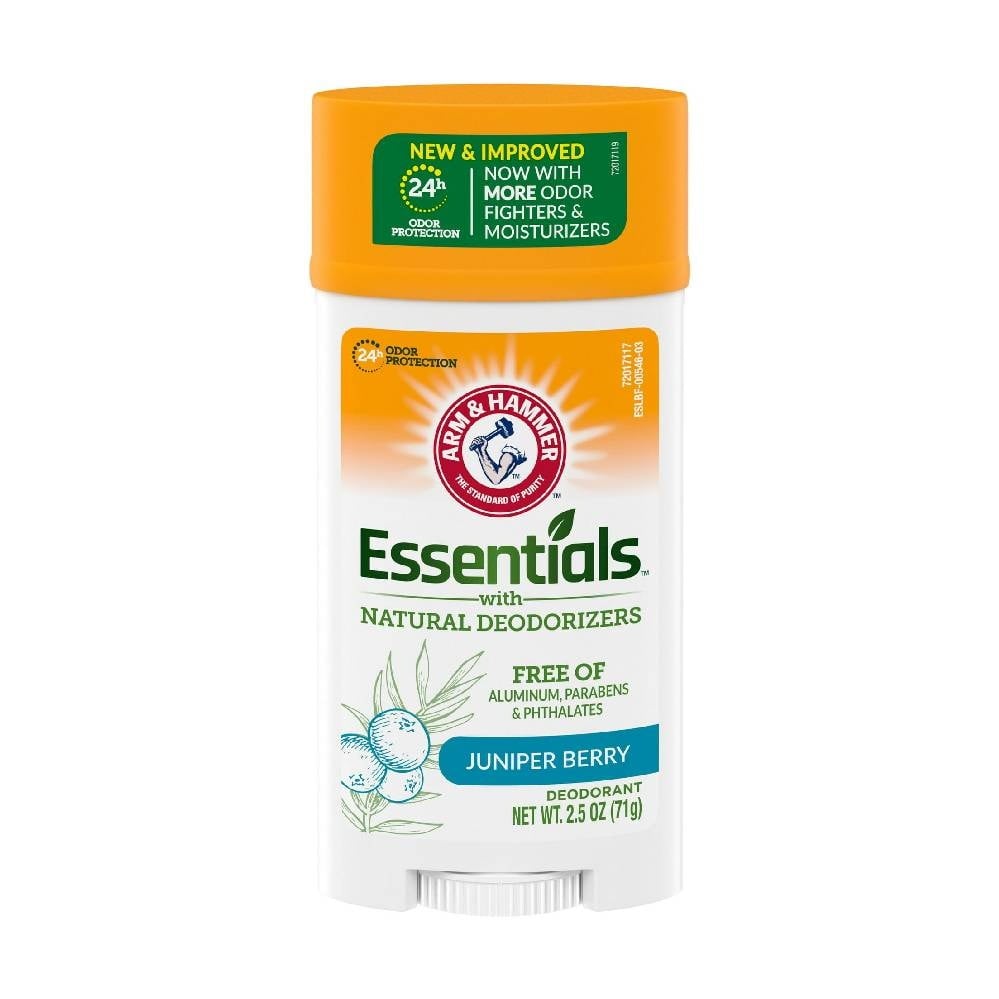 Arm & Hammer Essentials Juniper Berry Deodorant – Natural Odor Protection for 24 Hours 71g - Image 1
