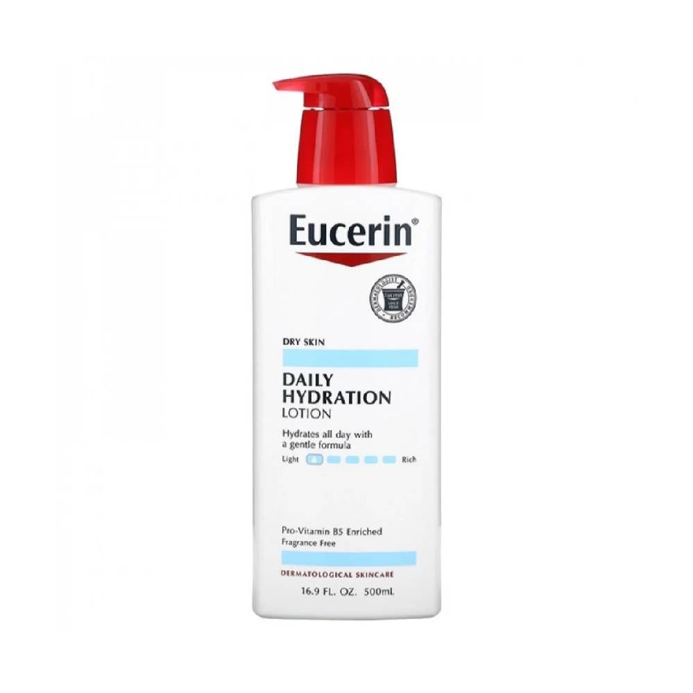 Eucerin Daily Hydration Lotion for Dry Skin – 500ml - Image 1