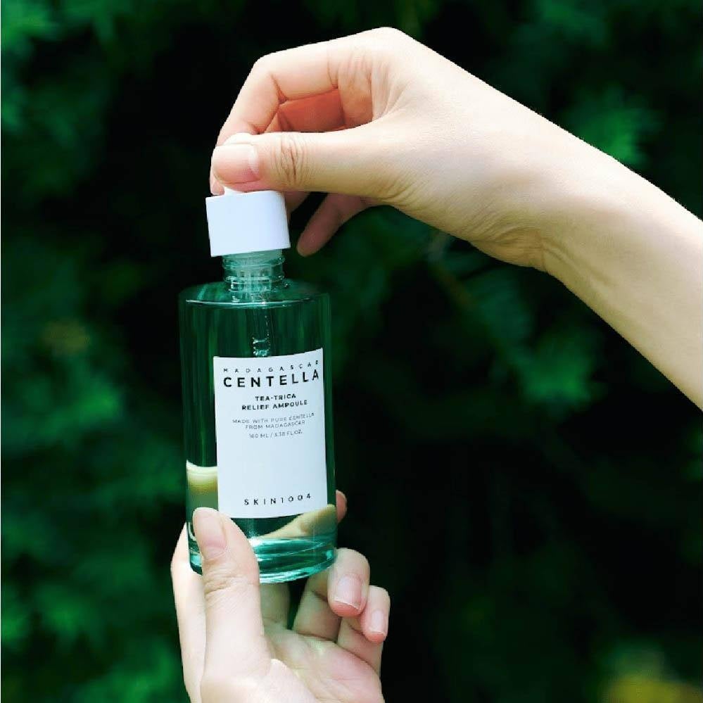 SKIN1004 Madagascar Centella Tea-Trica Relief Ampoule 100ml – Soothing & Blemish Care Ampoule 100ml - Image 2
