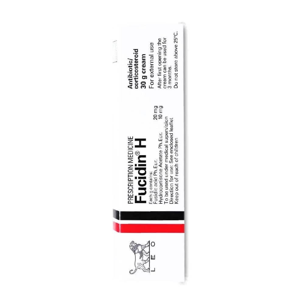 Fucidin H Cream – Antibiotic & Corticosteroid Skin Cream 30g - Image 1