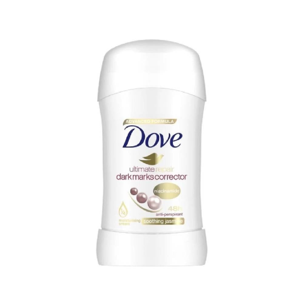 Dove Ultimate Repair Dark Marks Corrector with Niacinamide Antiperspirant Stick – 48-Hour Protection & Advanced Underarm Care 40g - Image 1
