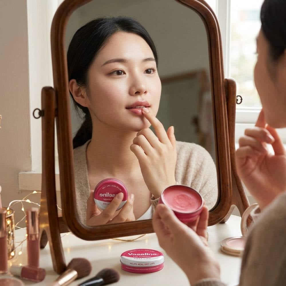 Vaseline Lip Therapy Rosy Lips – Moisturizing Lip Balm for Soft & Naturally Rosy Lips 20g - Image 4