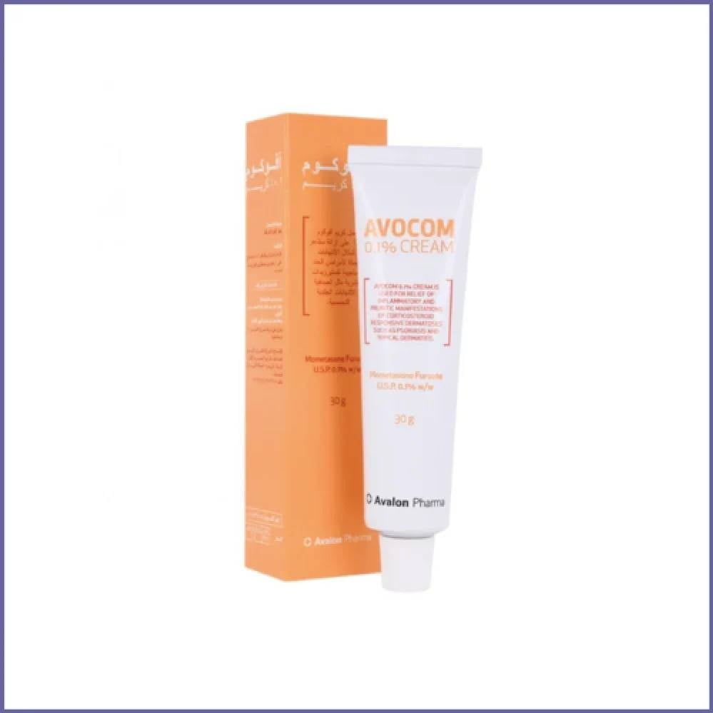 Avocom Cream 0.1% – Effective Relief for Skin Inflammation & Itching 30g - Image 1