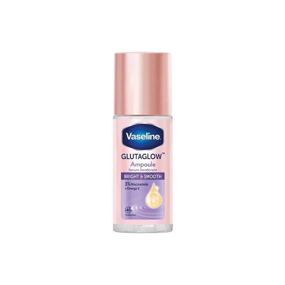 Vaseline GlutaGlow Ampoule Serum Deodorant Bright & Smooth – 3% Niacinamide + Omega 6 - Image 1