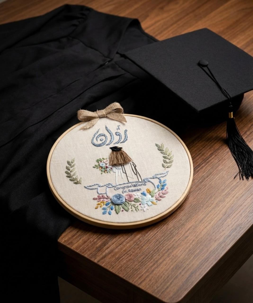تطريز  التخرج  - Embroidery  - Image 3