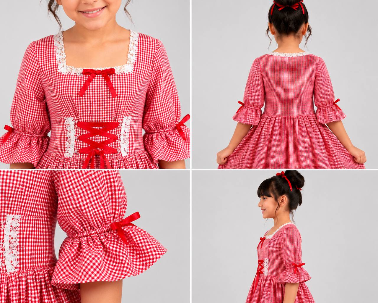 Copy of Scarlett Bloom Dress فستان سكارليت - صورة 3
