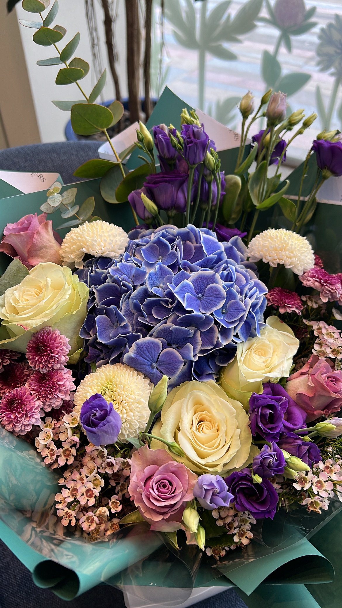 Blue bouquet  - صورة 2