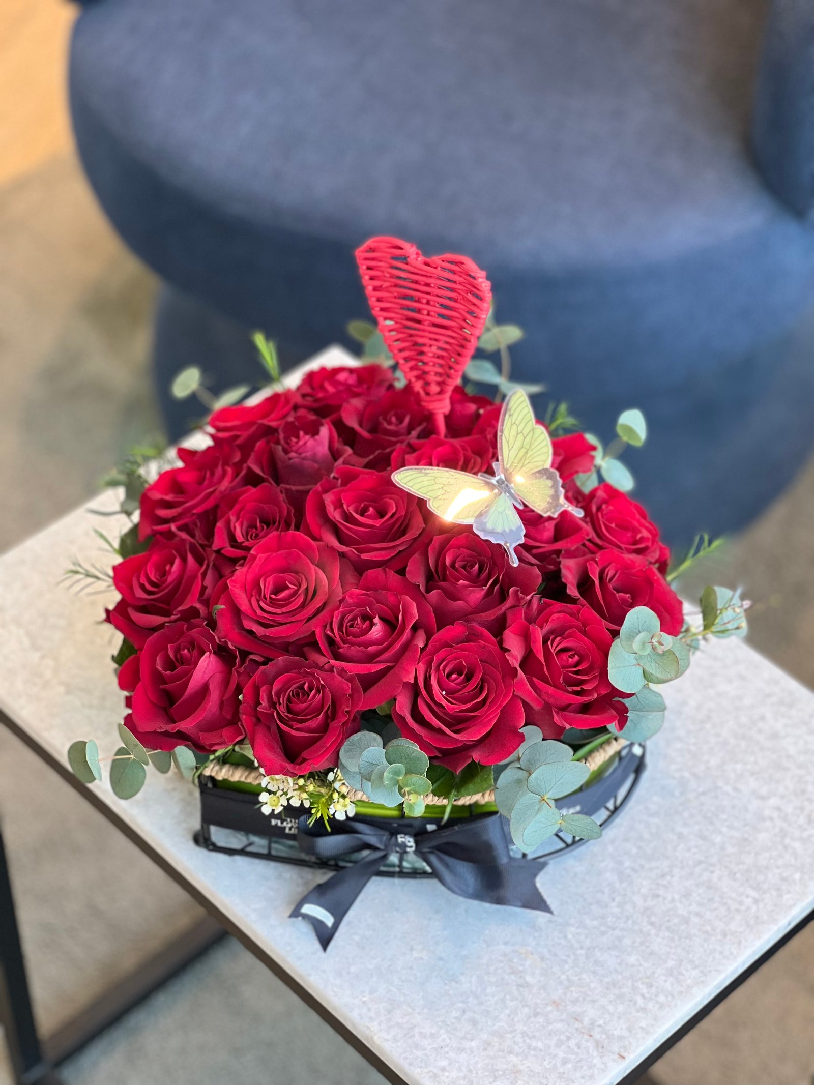 قلب ورد حجم وسط - صورة 2