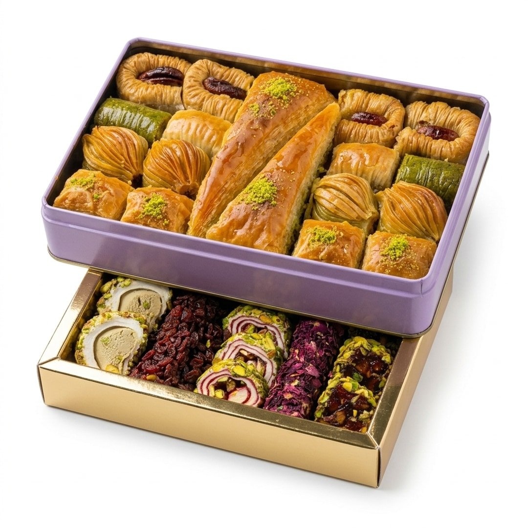 Premium Istanbul Package: Assorted Halqoum & Baklava (1250g) - Image 2