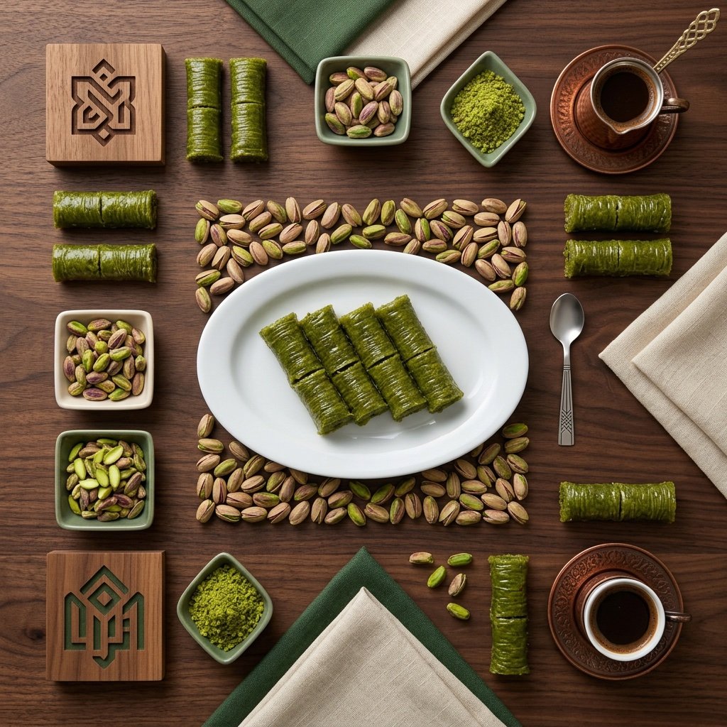 Pistachio Dolma Baklava: Authentic Turkish Taste - Image 18