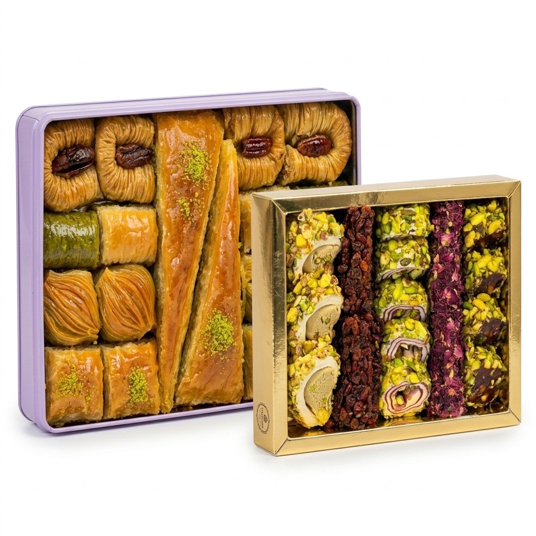Premium Istanbul Package: Assorted Halqoum & Baklava (1250g) - Image 3