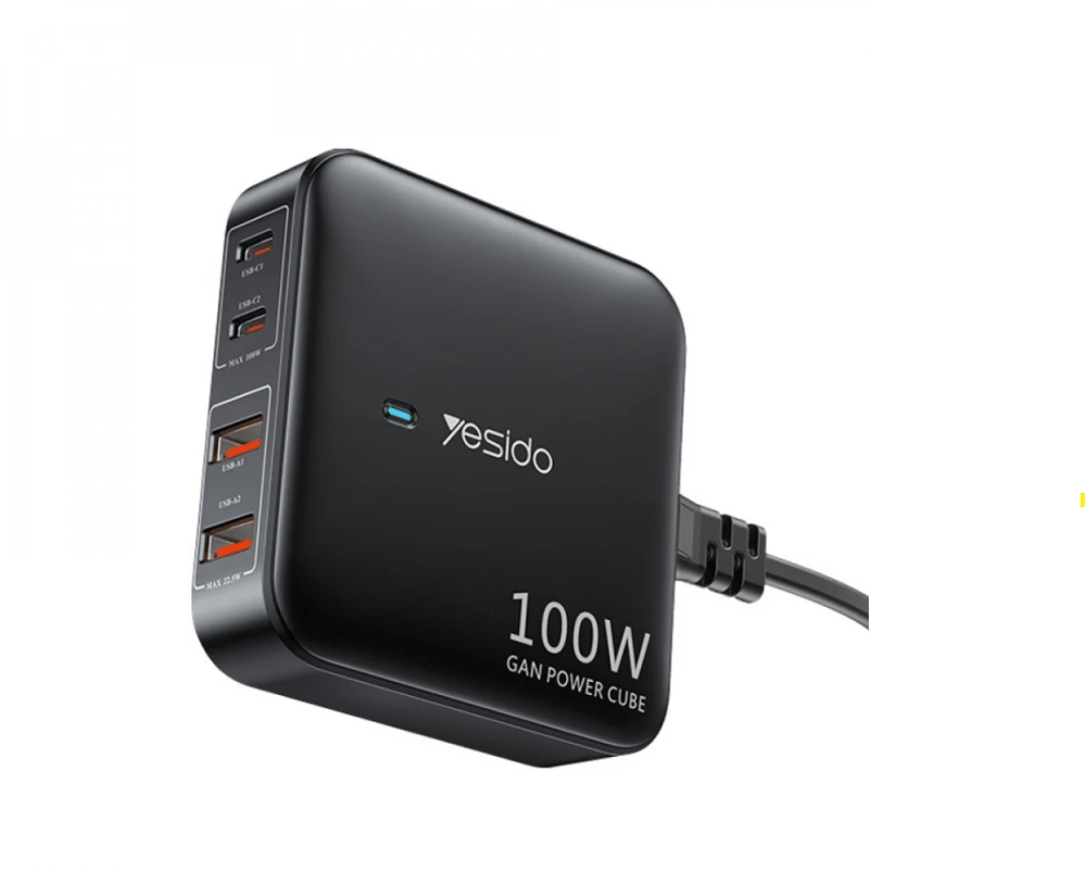 منصة شحن 100w متر ونص -Yesido YC41 - صورة 1