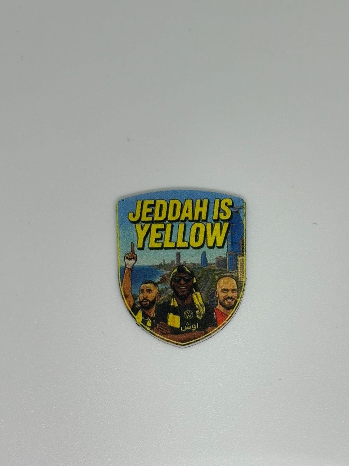ملصق Jeddah is yellow - Image 1
