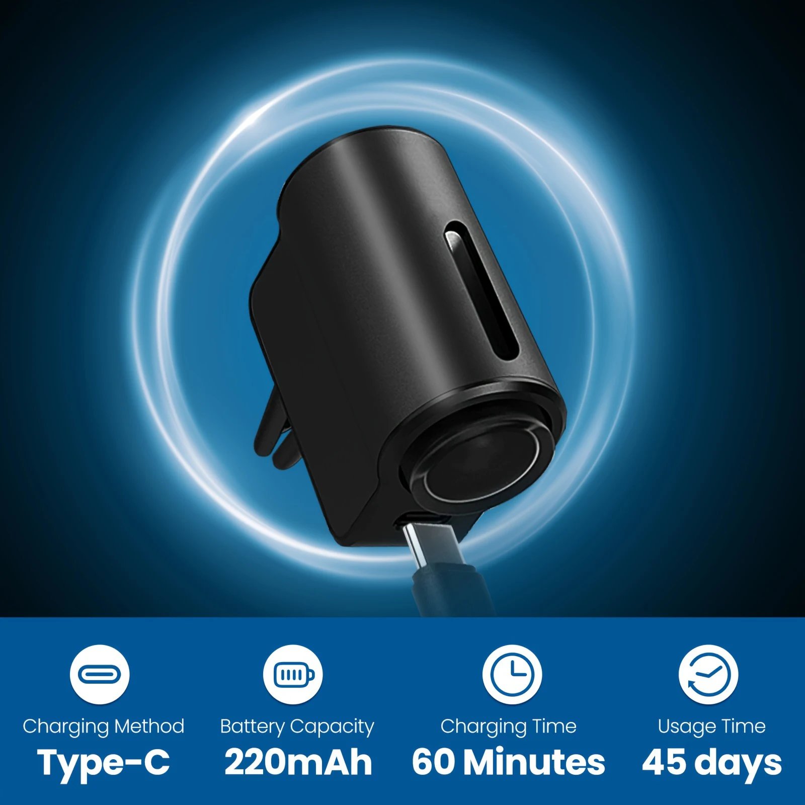 Car Air Freshener Electric Auto Aroma Diffuser Car Air Vent Essential Oil Mist Humidifier Fragrance Diffuser Aromatherapy - Image 5