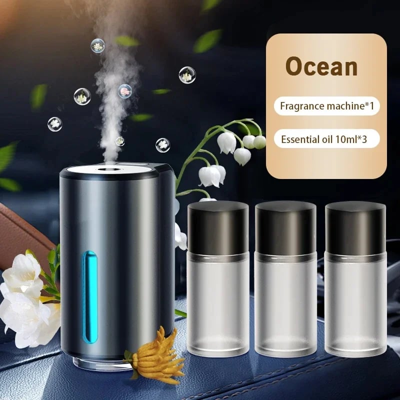 Car Air Freshener Electric Auto Aroma Diffuser Car Air Vent Essential Oil Mist Humidifier Fragrance Diffuser Aromatherapy - Image 15