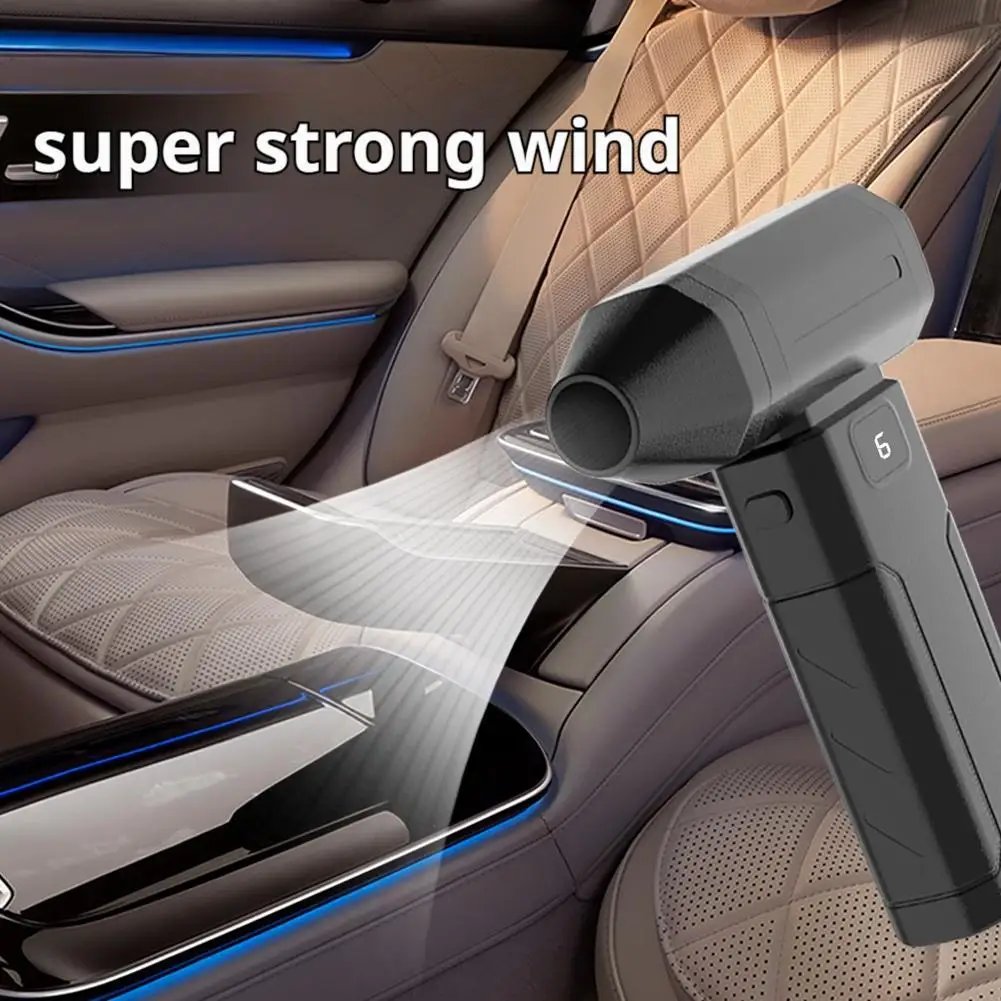 X8 Brushless Turbo Jet Fan Blower 150000RPM Powerful Electric Air Blower Vacuum Dust Cleaner Portable Dust Cleaner Violent Fan - Image 1