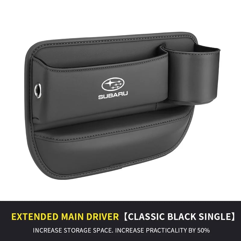 Car Sewn Seat Gap Crevice Slot Leather Storage Box For Subaru Brz Ascent Forester Impreza Legacy Outback WRX XV Auto Accessories - Image 10