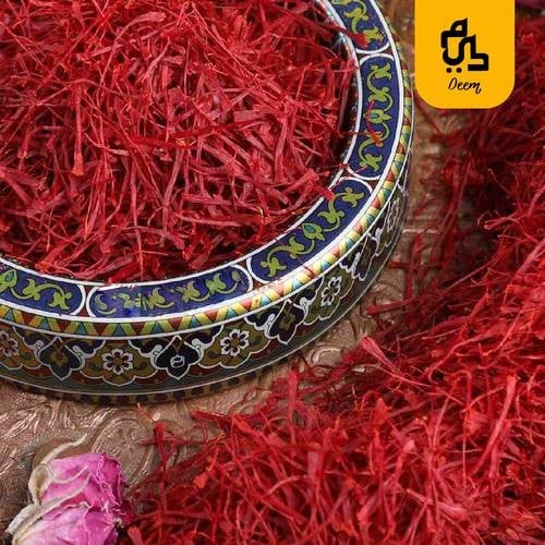 زعفران سوبر نقيل أصلي  درجة أولى - صورة 1