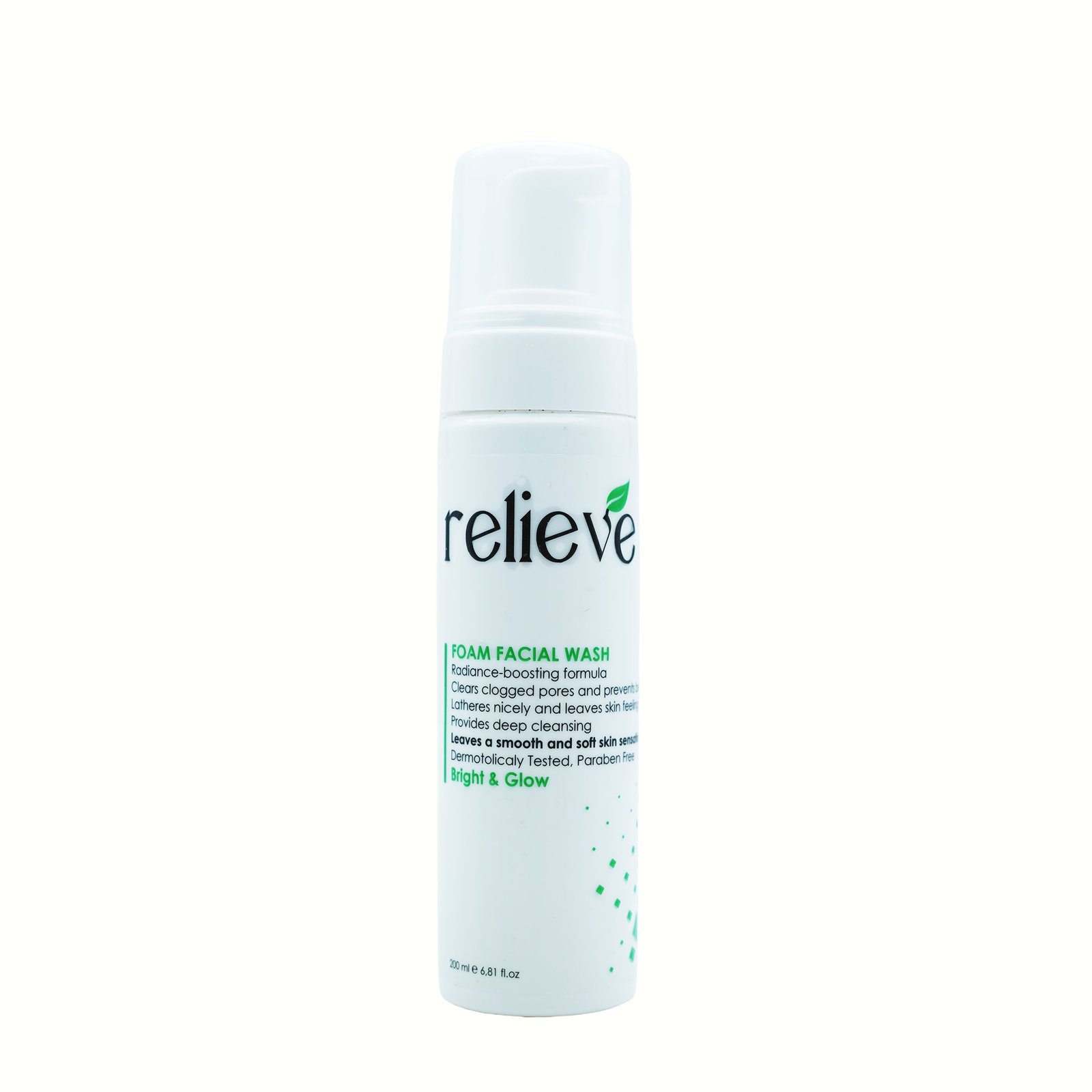 RELIEVE FOAM FACIAL WASH 200 ML - Image 1