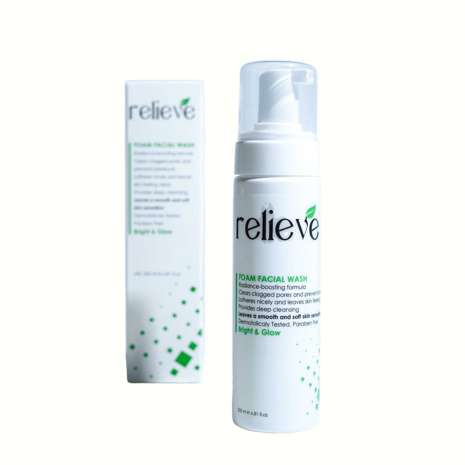 RELIEVE FOAM FACIAL WASH 200 ML - Image 2