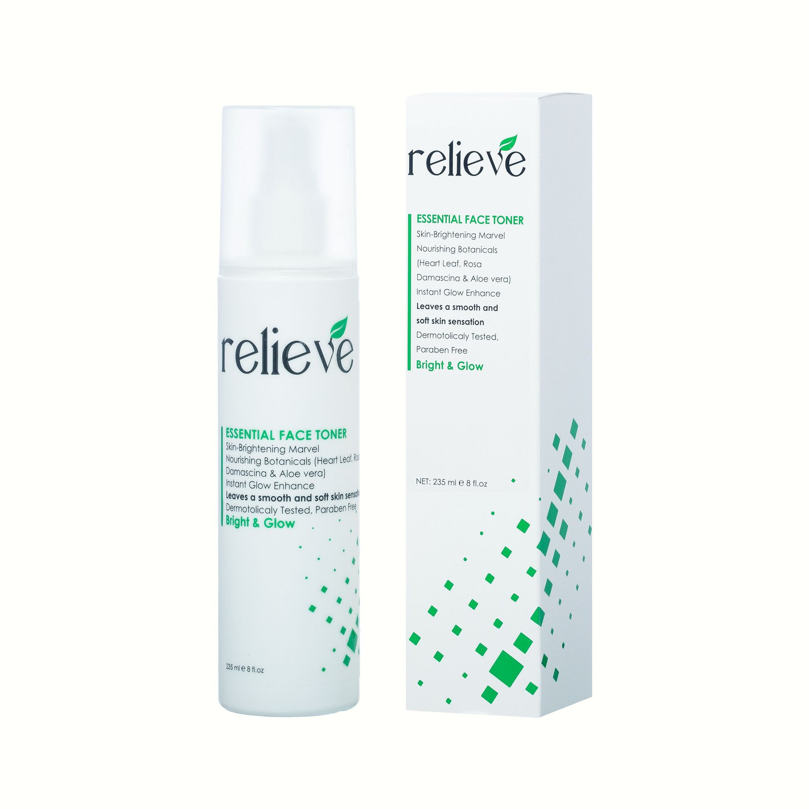 RELIEVE ESSENTIAL FACE TONER 235 ML - Image 2