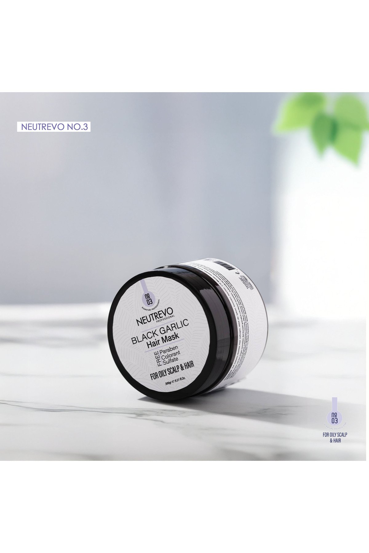 Neutrevo Professional BLACK GARLIC Hair Mask - Image 1