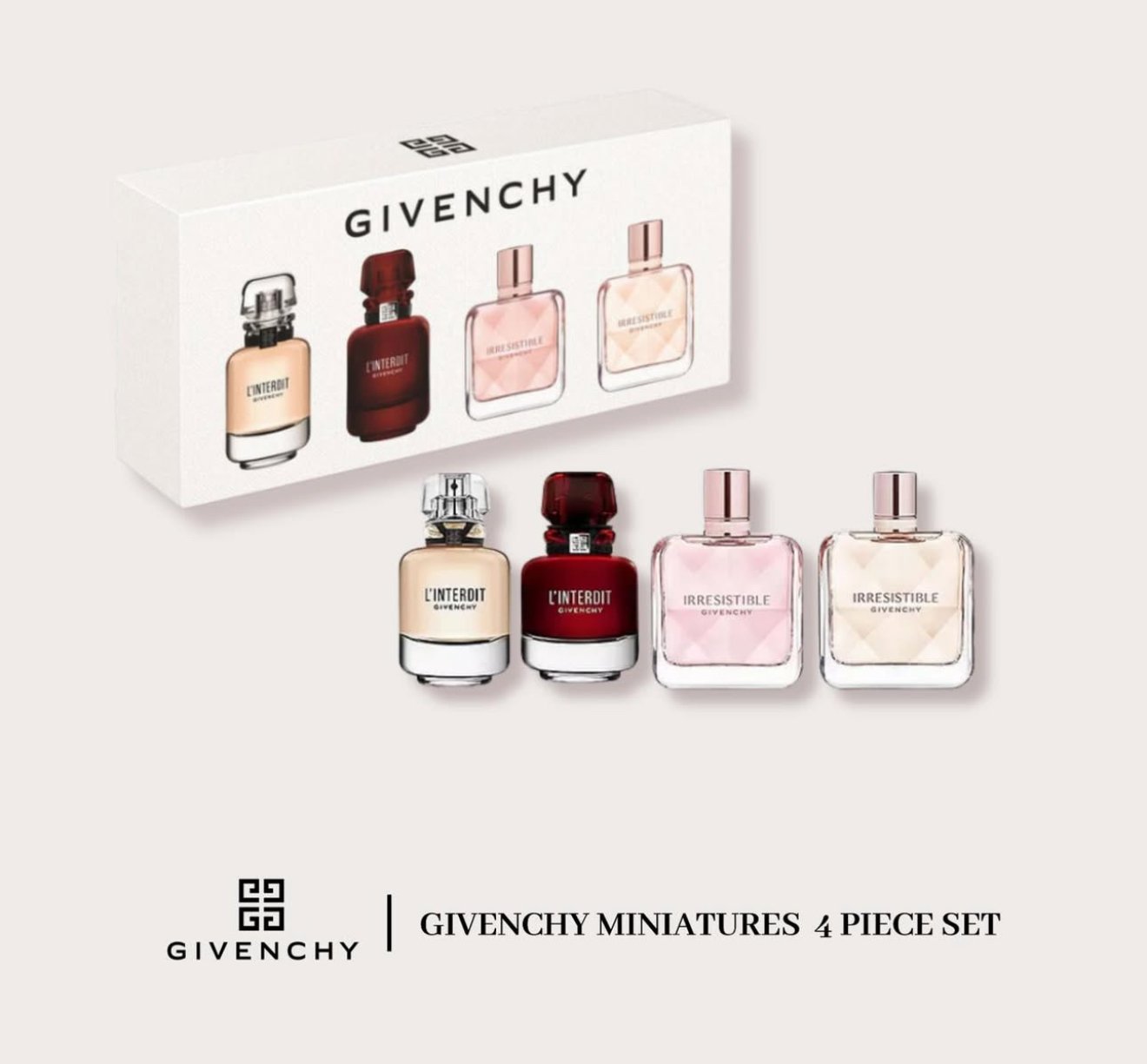 مجموعة عطور جيفنشي 4انواع حجم 30ml - Image 3