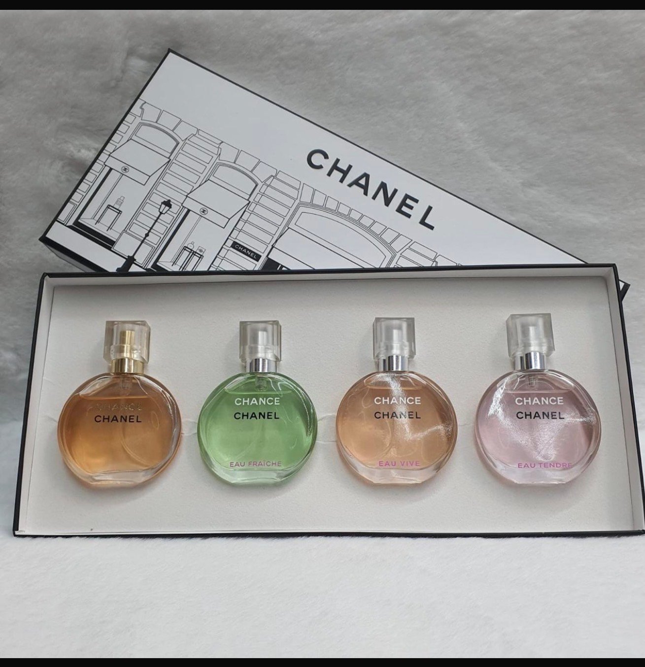 مجموعة عطور شانيل شانس (Chanel Chance Set) 4انواع 30مل - صورة 1