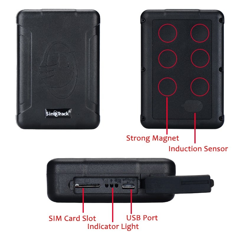 جهاز تتبع   sinotrack  للسيارات و الكرفانات والابل - Image 4