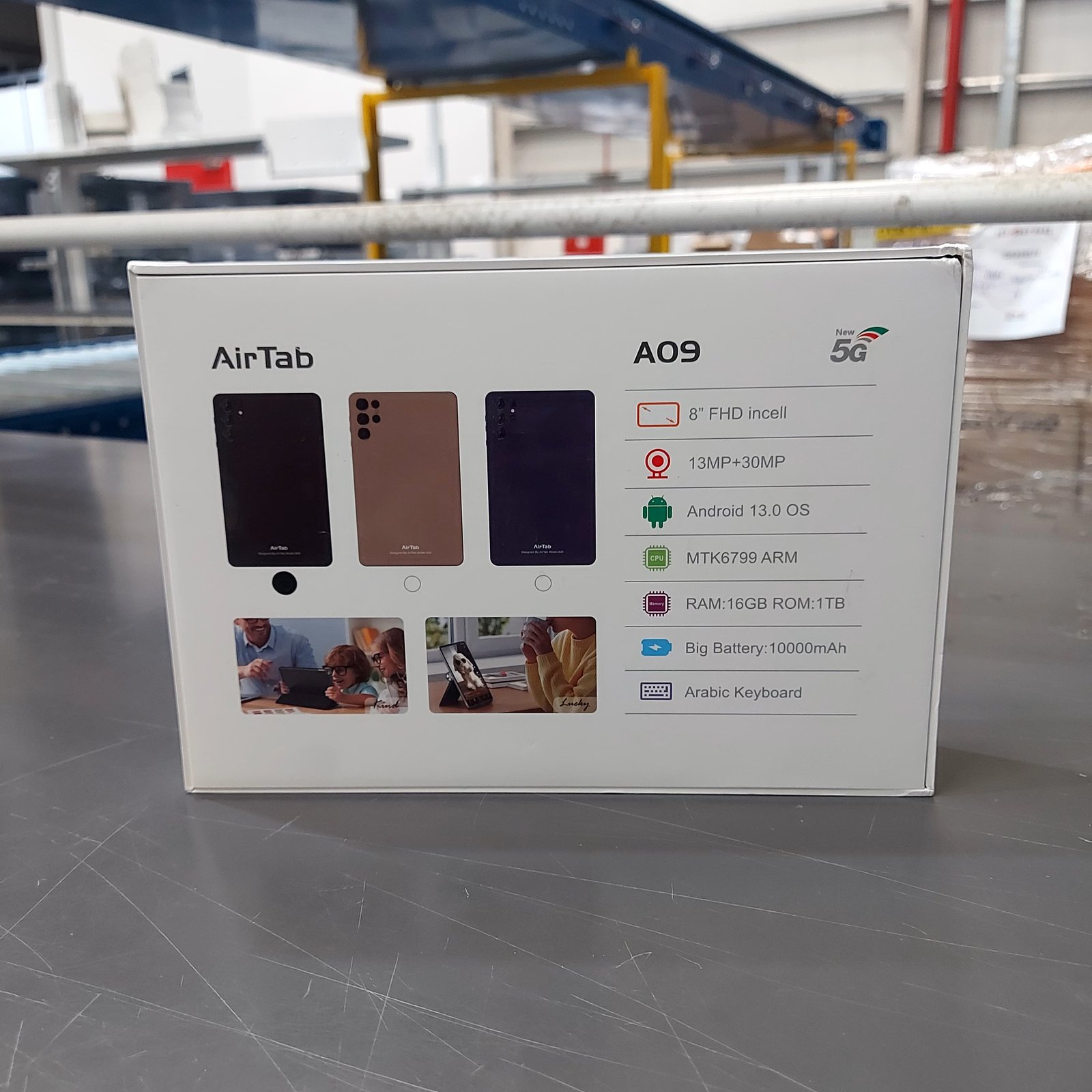 تابلت Air Tap Max (8 inch) (ضمان عام ) بكيبورد بلوتوث + مجموعة هدايا - صورة 5
