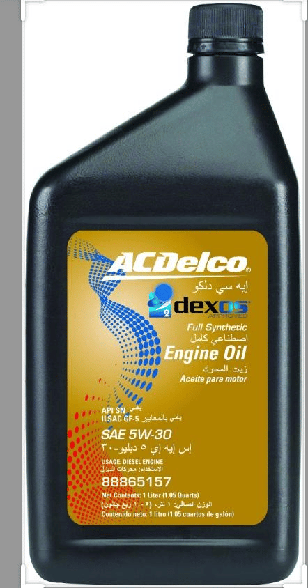 زيت مكينة DEXOS ACDELCO ذهبي USA 1519 - صورة 1
