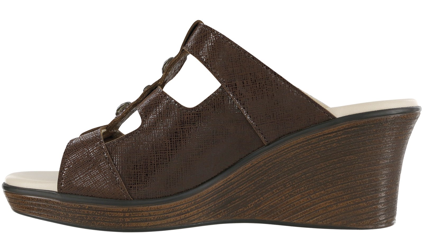Ginger Wedge Sandal - Hickory - صورة 5