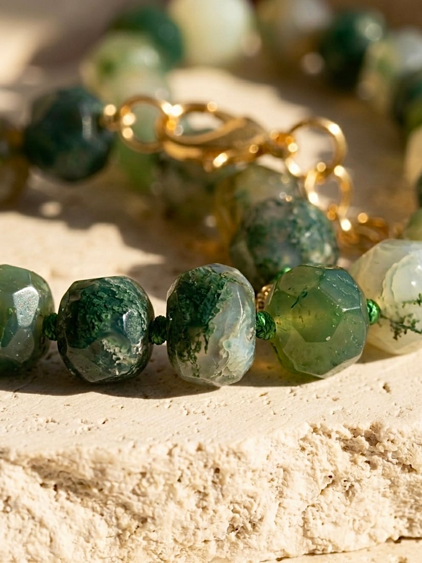 Agate stones necklace - Image 3