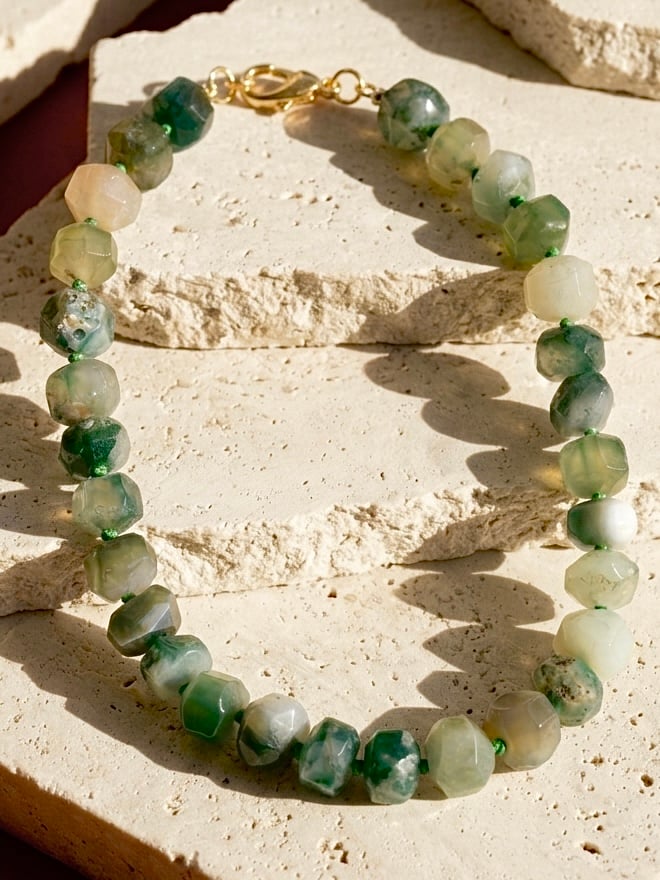 Agate stones necklace - Image 1