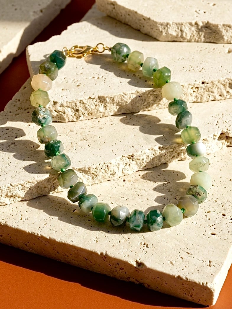 Agate stones necklace - Image 2