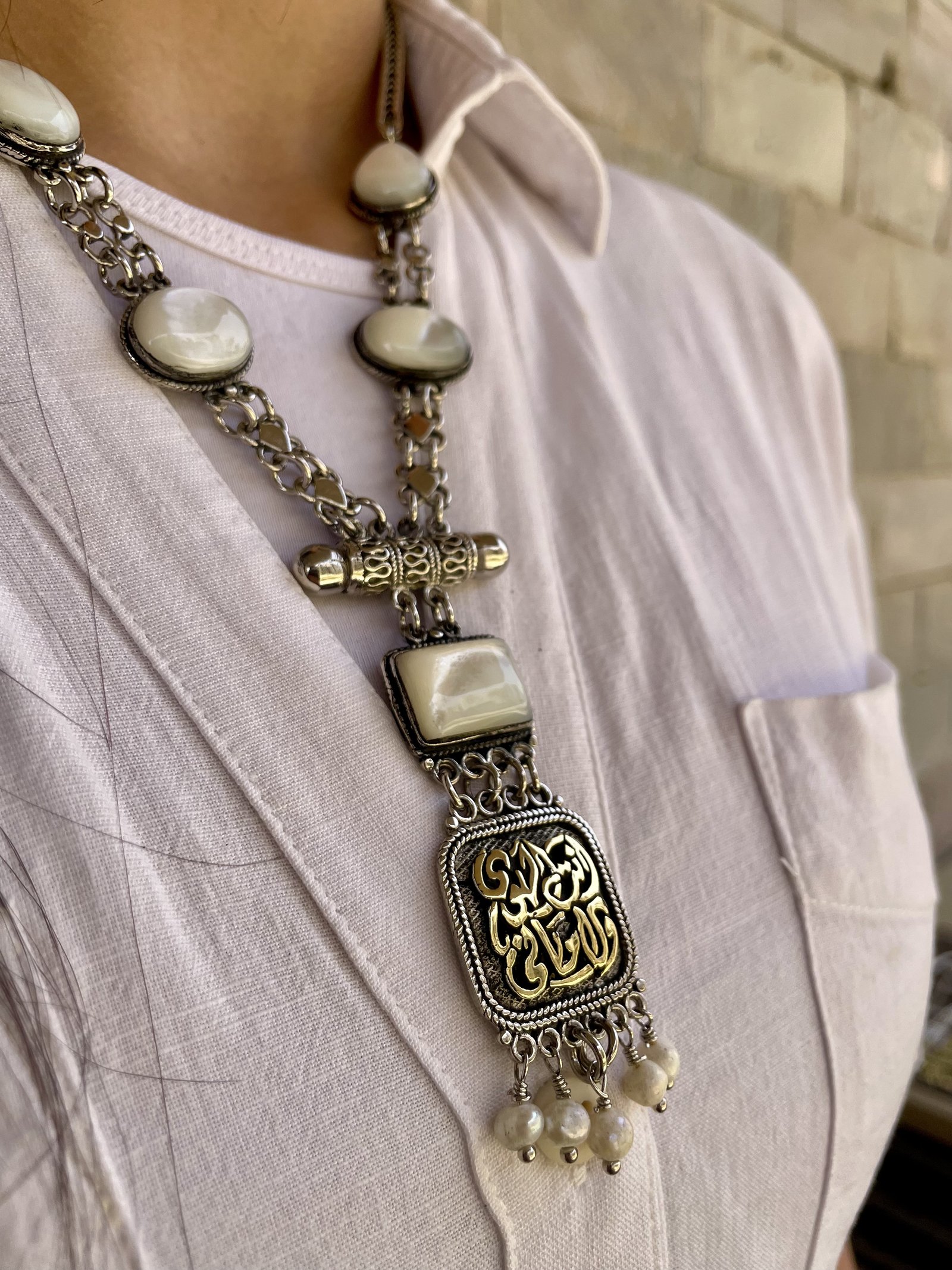 Brass necklace - Image 2