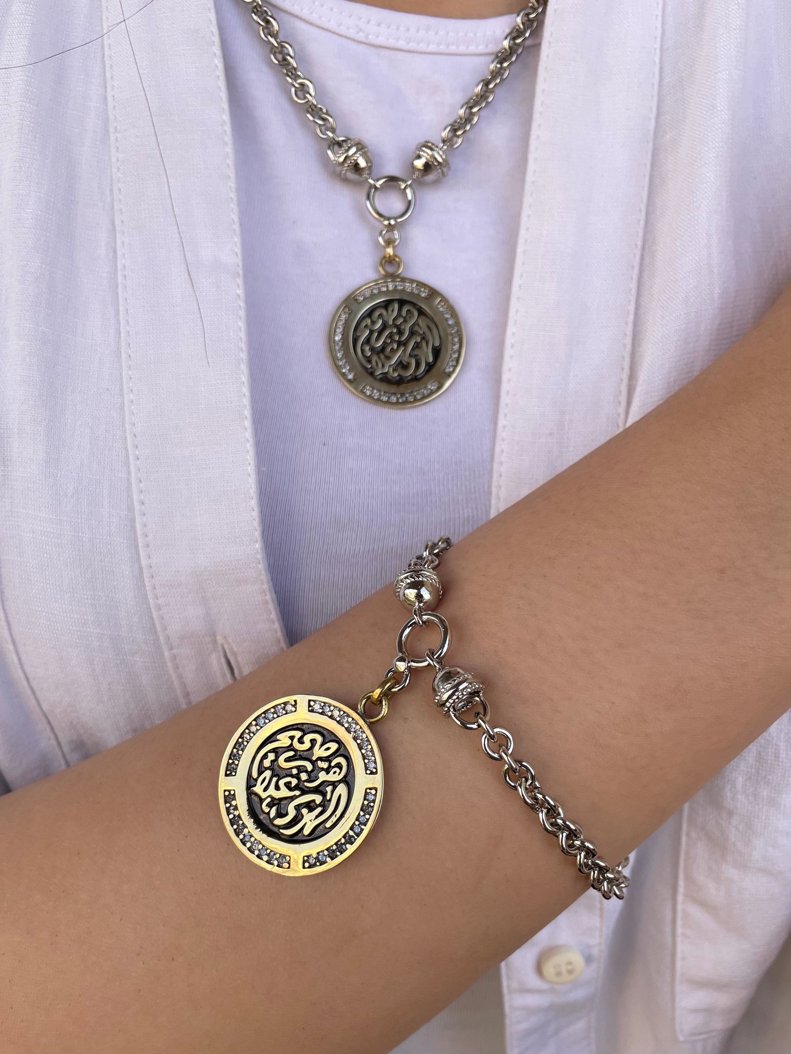 Brass necklace - Image 2