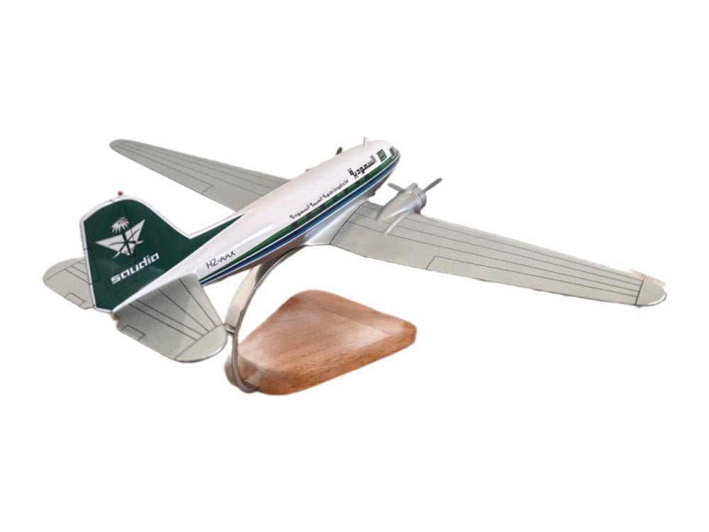 مجسم طائرة  DC-3 الخطوط السعودية - صورة 3