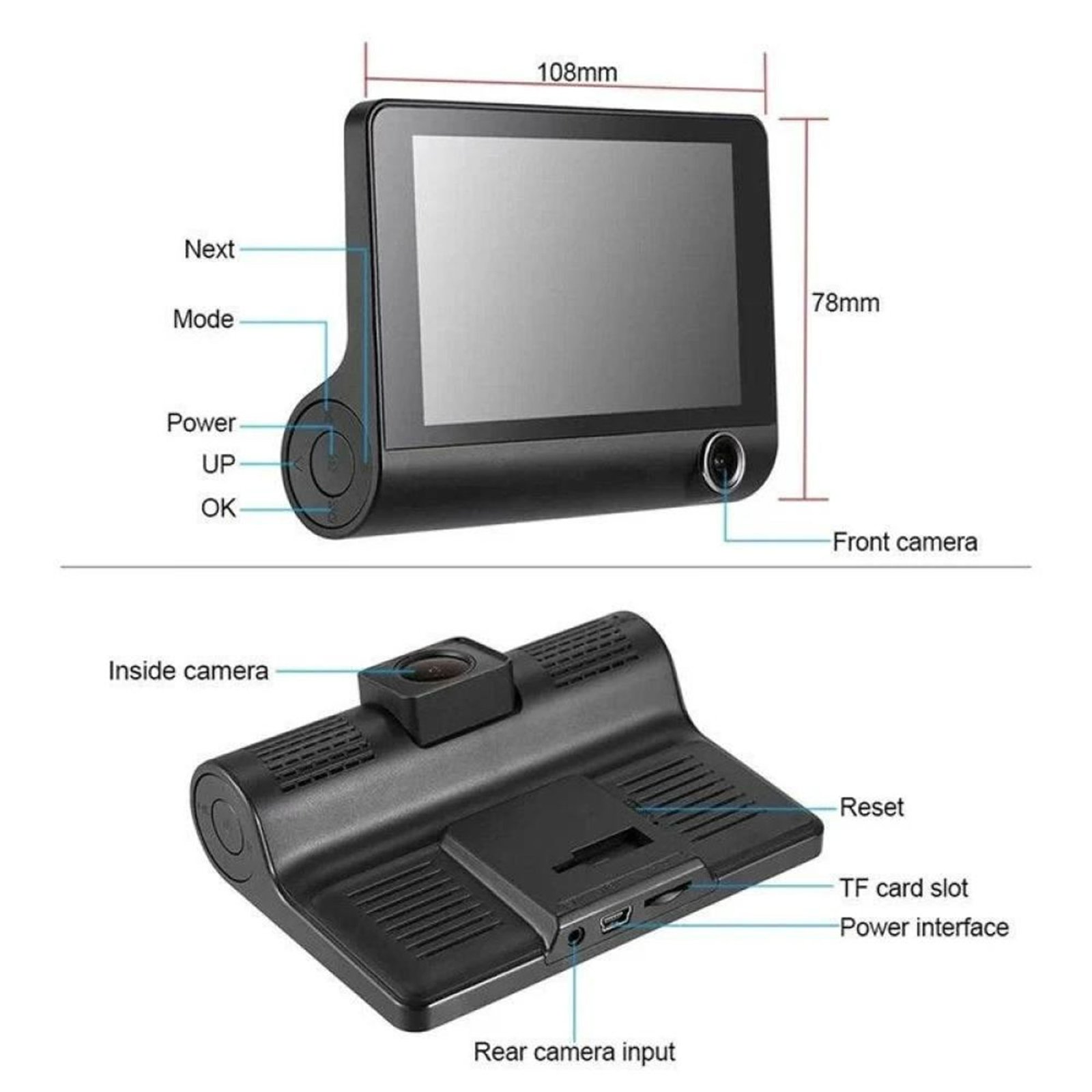 داش كام Vision Pro 3X FHD الذكية - صورة 5