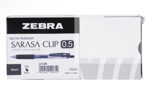 قلم ساراسا كليب اسود 0.5 SCLP5BK - صورة 1